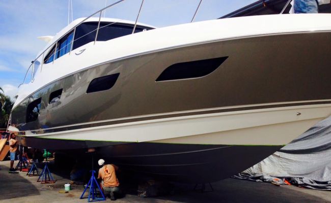 Airless or Roll on Antifouling