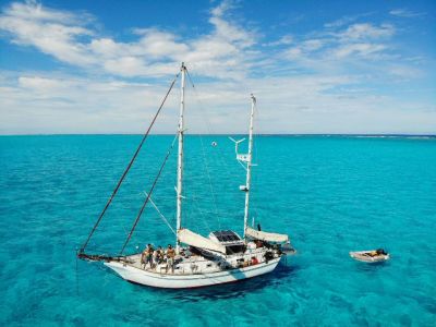 Heritage at anchor